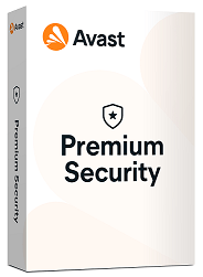 boite commerciale Avast Premium Security pour pc windows présentée à Menzah 7, Ariana ville en Tunisie par CAT - Avast Tunisie (Cloud Antivirus Technologies)